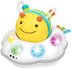 Krypleksak för bebis med glatt ansikte och rund form