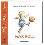 Boken Max boll där en pojken sparkar boll på framsidan.