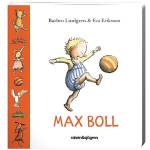Boken Max boll där en pojken sparkar boll på framsidan.
