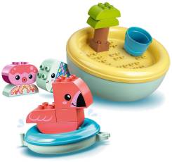 Flytande ö - Badleksaker leksak för barn 1 år