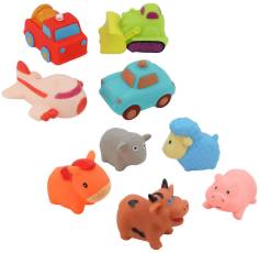 Djur & fordon - Badleksaker leksak för barn 1 år