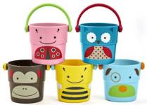 Hinkar (5-pack) - Badleksaker leksak för barn 1 år