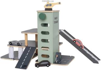 Parkeringsgarage - Bilgarage leksak för barn 3 år