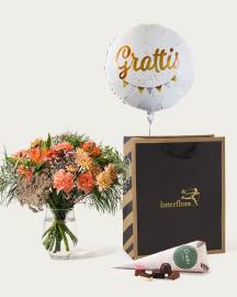 Födelsedagskasse - Blombukett leksak