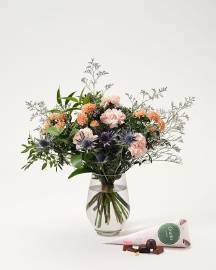 Bukett med praliner - Blombukett leksak