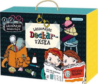Lasse-Majas Detektivlåda - Detektivlåda leksak för barn 8 år