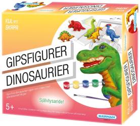 Måla och gjut dinosaurier - DIY & Pyssel leksak för barn 5 år