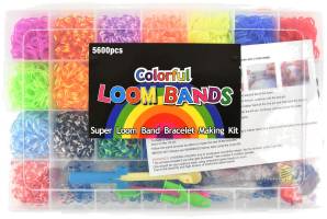 Loom Bands (5600 delar) - Pyssel och DIY leksak för barn 9-11 år