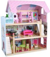 Dockhus Milas hus för barn som gillar att bygga upp små världar.