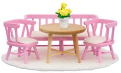 Köksmöbler - Dockhus leksak för barn 4 år