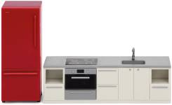 Kök - Dockhus leksak för barn 4 år