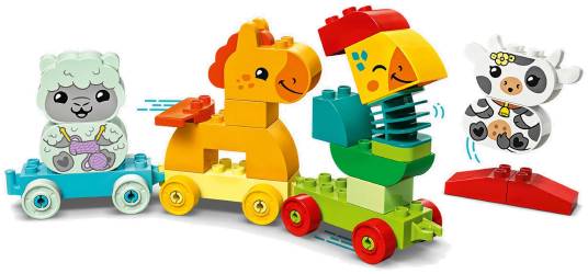 Djurtåg - Duplo leksak för barn 1 år