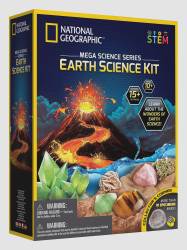 Mega Earth Science Kit - Experimentlåda leksak för barn 8 år