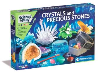 Skapa kristaller - Experimentlåda leksak för barn 8 år