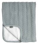 Korallfleece: Mintrön - Filtar leksak