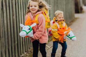 Lilla Gubben - Hästar leksak för barn 3 år