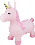 Hoppdjur med enhörning-motiv för aktiv och rolig lek.