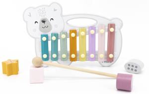 Xylofon - Klassiska leksaker leksak för barn 1 år