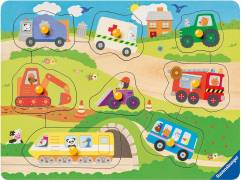 Fordon (8 bitar) som passar barn kring ettårsåldern.