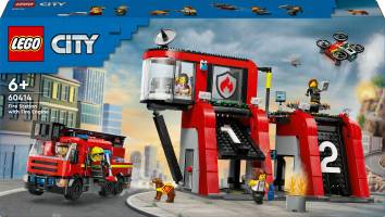 Brandstation - LEGO leksak för barn 6 år