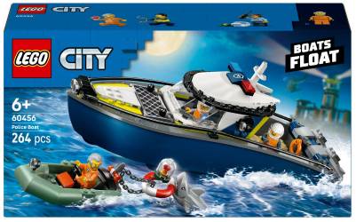 Polisens båtjakt - LEGO leksak för barn 6 år