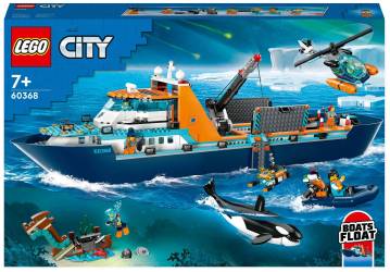 Polarutforskare och skepp - LEGO leksak för barn 6 år