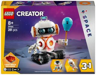 Rymdrobot - LEGO leksak för barn 8 år