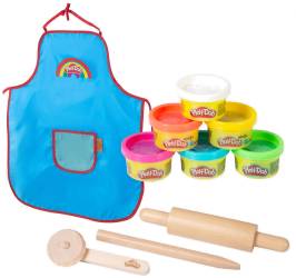 Pyssel med leklera i setet lekset som ger en rolig skapandestund.