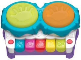 Trumma och piano - Leksaker med ljud leksak för barn 1 år