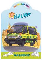 Jag målar med Halvan - Målarbok och kritor leksak för barn 2 år Jag målar med Halvan - Målarbok och kritor leksak för barn 2 år