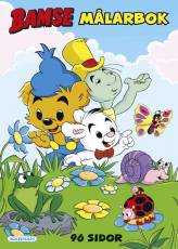 Målarbok med Bamse-motiv som ger en lugn och rolig pysselstund.