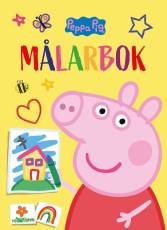 Målarbok med Greta Gris som passar barn som tycker om att färglägga.