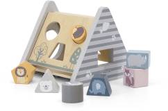 VIGA Plocklåda randig - Plocklåda leksak för barn 1 år