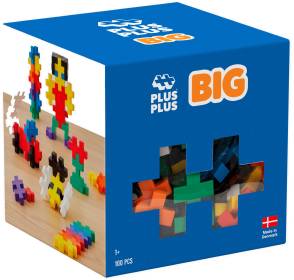 BIG Basic (100 delar) - Plus-Plus leksak för barn 4 år