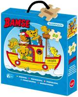 Bamse (20 bitar) - Pussel leksak för barn 3 år