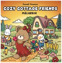 Cozy Cottage Friends - Målar- och pysselböcker leksak för barn 9-11 år
