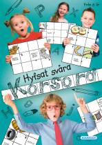 Hyfsat svåra korsord - Målar- och pysselböcker leksak för barn 9-11 år