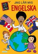 Jag lär mig engelska - Pysselbok leksak för barn 6 år