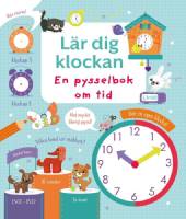Lär dig klockan - Pysselbok leksak för barn 7 år
