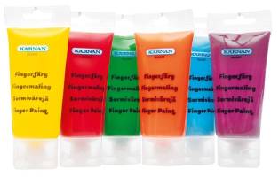 Fingerfärg - Roligt med färg leksak för barn 3 år