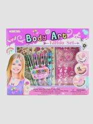 Glittertatueringar - Roligt med färg leksak för barn 6 år
