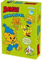 Bamses gympaspel med rörelsekort och spelbräde