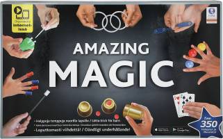 Amazing Magic - Trollerilåda leksak för barn 7 år