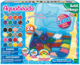 Stort vattenpärlset med många färger och mallar